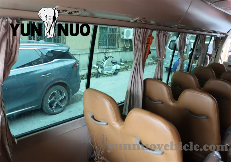 The 29-seat Toyota Coaster