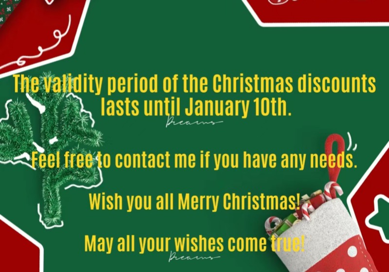 Here Comes The Christmas Discount Event! Here It Comes!