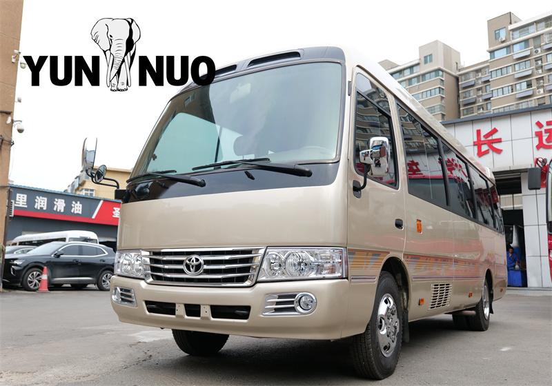 Customized Luxury Toyota Coaster for Ghanaian Client