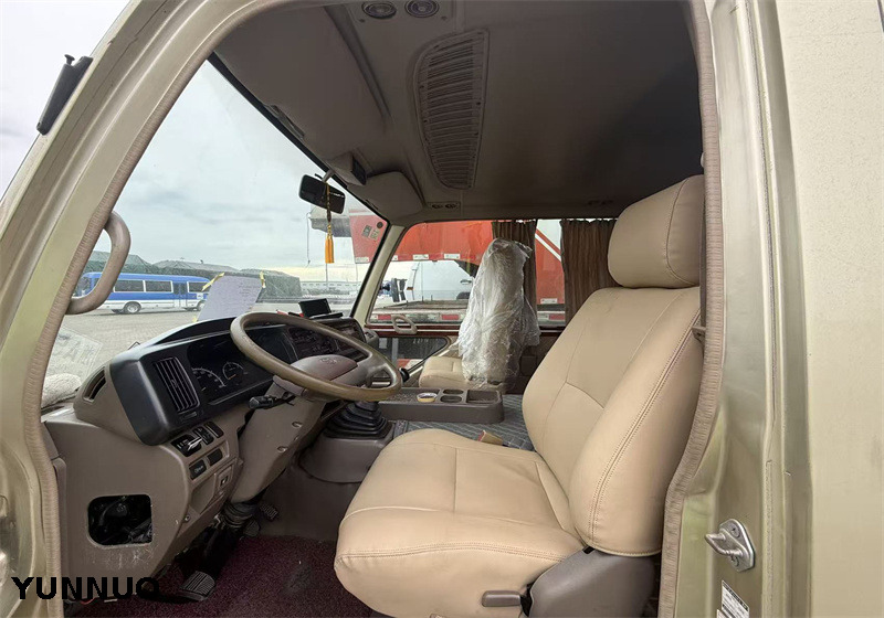 Toyota Coaster. Left hand drive