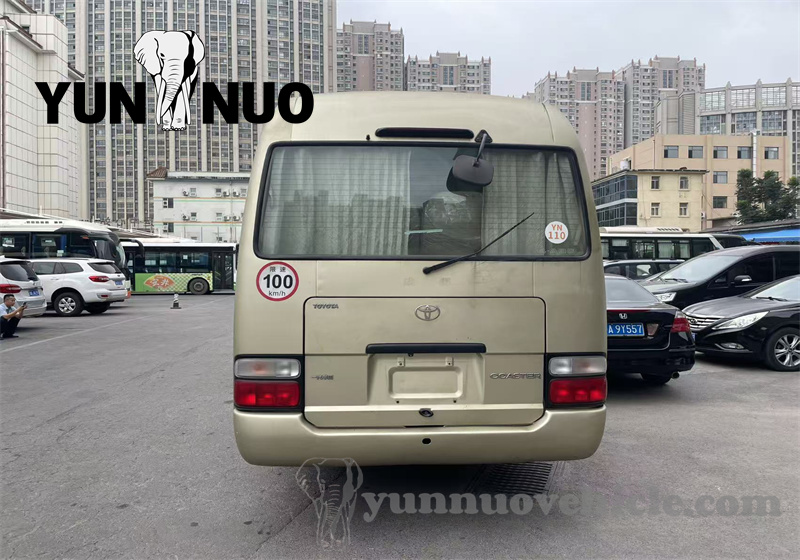 The Toyota Coaster for the client from the DRC Congo has been fully refurbished