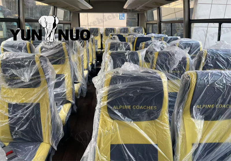 The Yutong coach refurbished to the Zimbabwean client’s specifications is now complete副本