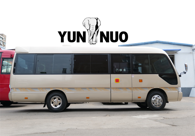 Customized Luxury Toyota Coaster for Ghanaian Client