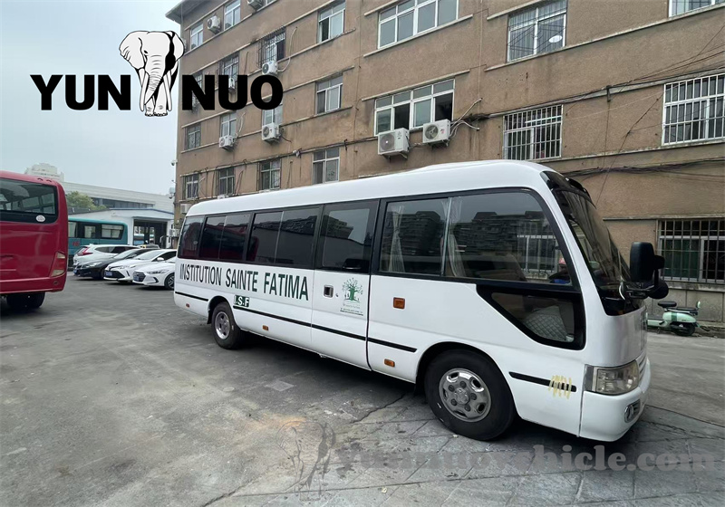 The 29-seat Toyota Coaster