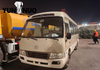 Finished Refurbished Used Toyota Coaster Bus 