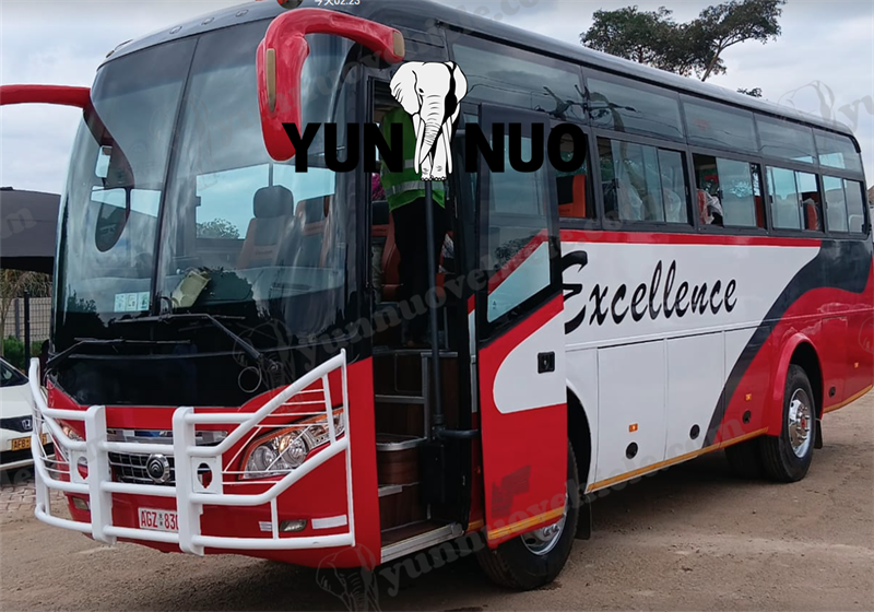 Customer feedback photos of Yutong ZK6932 for Zimbabwe clients