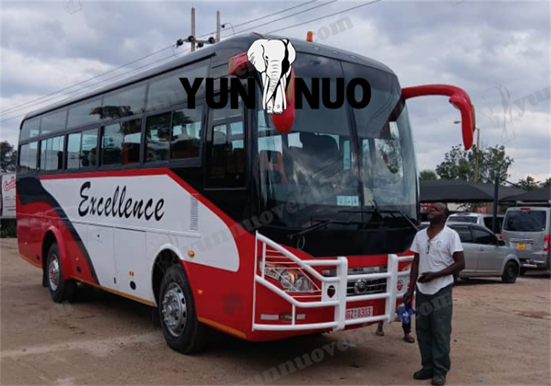 Customer feedback photos of Yutong ZK6932 for Zimbabwe clients
